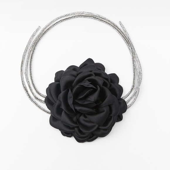 Zara JEWEL FLOWER NECKLACE - Picture 3 of 5